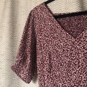 Old Navy Puff Sleeved Midi Dress!